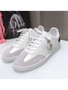 Dior Homme B01 Calfskin Suede Sneakers White 2021 09