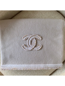Chanel Cashmere Scarf AA6881 Beige 2020