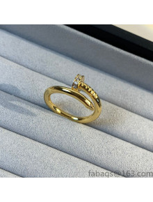 Cartier JUSTE UN CLOU Ring with Crystal Yellow Gold 2022