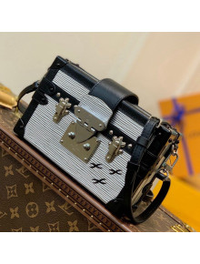 Louis Vuitton Petite Malle Trunk Bag in Epi Leather M55309 Silver 2021