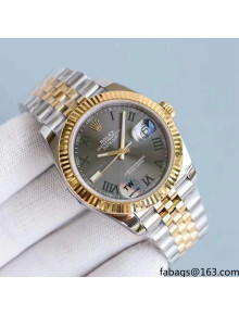Rolex Datejust Watch 41mm for Men 2022 Top Quality Silver/Gold/Grey