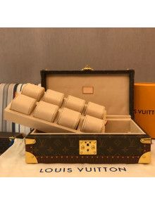 Louis Vuitton Monogram Canvas 8 Watch Case M47641 Brown/Beige 2021