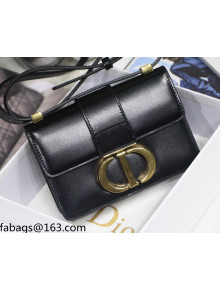 Dior Micro 30 Montaigne Bag in Box Calfskin Black 2021 S9030