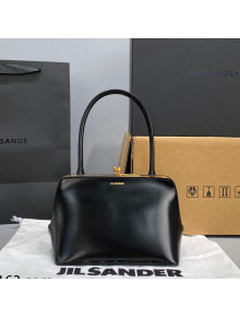 Jil Sander Goji Calfskin Frame Mini Shoulder Bag Black 2021 7166 