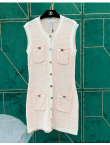 Chanel Knitted Dress CHD40107 Pink 2022