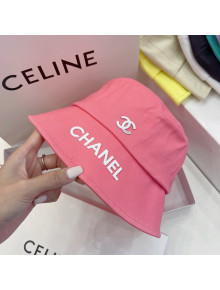 Chanel Canvas Bucket Hat Pink 2021 122218