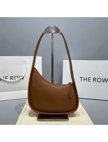 The Row Calfskin Hobo Bag Caramel Brown 2021 1811