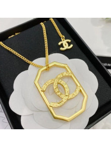 Chanel Framed CC Long AB5487 Necklace 2020