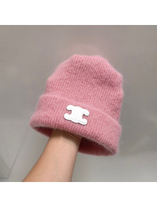 Celine Knit Hat Pink 2021 122124