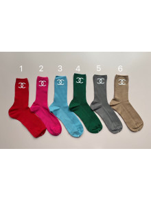 Chanel Cotton Socks 6 Colors 2021