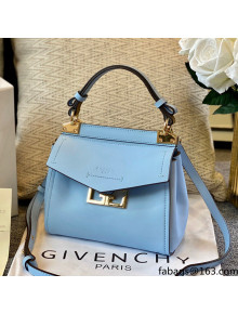 Givenchy Mystic Mini Bag in Smooth Calfskin Blue 2021