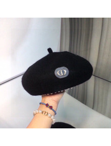 Dior Beret Hat 21120210 Black 2021