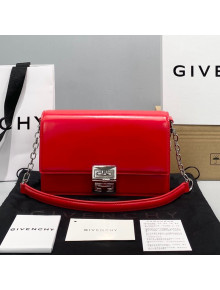 Givenchy Small 4G Bag in Box Leather with Chain Red 2021