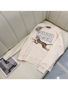 Gucci Tiger Sweatshirt White 2022 30