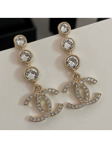 Chanel Crystal CC Earrings 2021 14