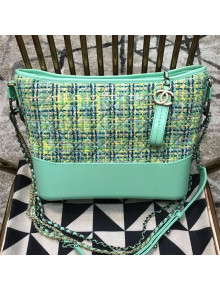 Chanel Gabrielle Medium Hobo Shoulder Bag A93824 Green 2019