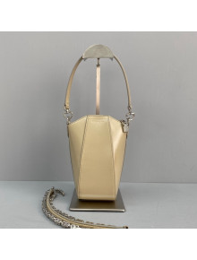Givenchy Mini Antigona Vertical bag in Box Leather Beige 2021