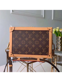 Louis Vuitton Soft Trunk Monogram Canvas Box Shoulder Bag M44660 2019