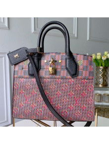 Louis Vuitton Monogram Pop City Steamer PM Top handle Bag M55469 Red 2019