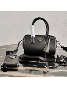 Prada Saffiano Leather Top Handle Bag 1BB846 Black 2020