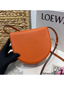 Loewe Heel Bag in Soft Calfskin Orange 2021 Top
