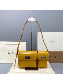 By Far Billy Semi Patent Leather Shoulder Bag Cornsilk Yellow 2021 