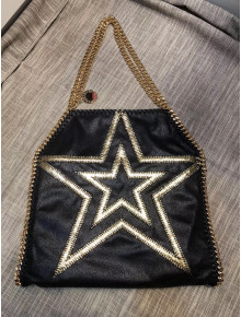Stella McCartney 37cm Falabella Small Tote Bag with Gold Stars 2018