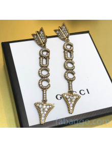 Gucci Arrow Earrings DE2081402 2020