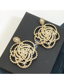 Chanel Camellia Bloom Earrings 2021 082517