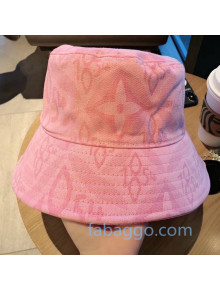 Louis Vuitton SINCE 1854 Canvas Bucket Hat Pink 2020