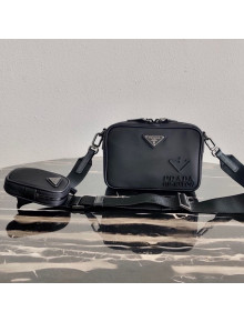 Prada Men's Saffiano Leather Brique Bag 2VH070 Black 2020
