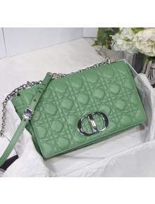 Dior Large Caro Chain Bag in Soft Cannage Calfskin Green 2021