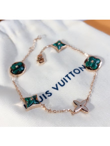 Louis Vuitton Color Blossom BB MULTI-MOTIFS Bracelet LVB02 Green 2021