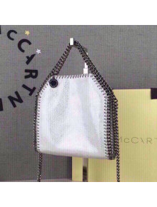 Stella McCartney Tiny Falabella Tote Bag 18cm White/Silver 2020