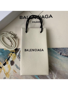 Balenciaga Water Bottle Mini Crossbody Bag White 2019