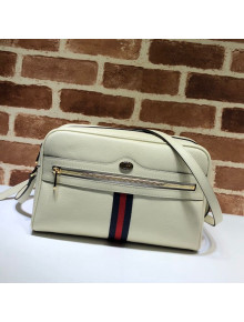 Gucci Ophidia Leather Small Shoulder Bag 517080 White 2018