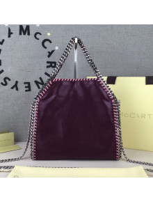 Stella McCartney Double Falabella Mini Tote Bag Burgundy/Pink 2020