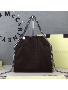 Stella McCartney Falabella Mini Tote Bag Dark Brown/Silver 2020