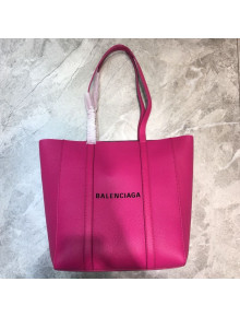 Balenciaga Everyday XS Logo Shopping Tote Pink 2019