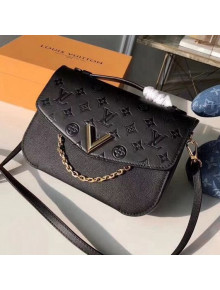 Louis Vuitton Calfskin Very Messenger Bag M53382 Noir 2018