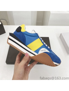 Tom For*d Sneakers for Women and Men Blue/Yellow 2022