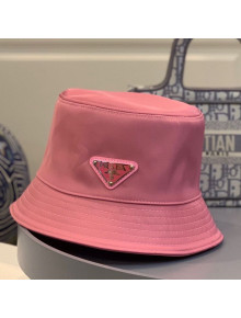 Prada Nylon Bucket Hat Pink 2021