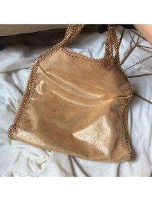 Stella McCartney Falabella Fold Over Tote Bag All Gold 2020