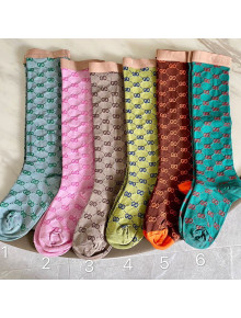 Gucci GG Mid-High Socks 6 Colors 2021