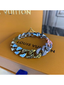 Louis Vuitton Chain Links Patches Bracelet 2021 38