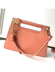Givenchy Small Whip Top Handle Bag in Smooth Leather Coral 2019
