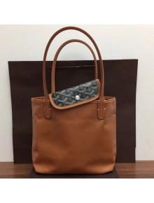 Goyard Reversible Mini Shopping Tote Bag Brown 2019
