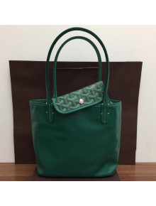 Goyard Reversible Mini Shopping Tote Bag Green 2019