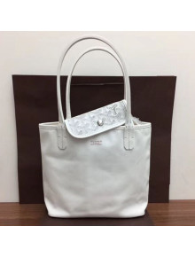 Goyard Reversible Mini Shopping Tote Bag White 2019