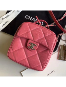Chanel Quilted Vintage Leather Camera Case Bag AS1323 Pink 2020